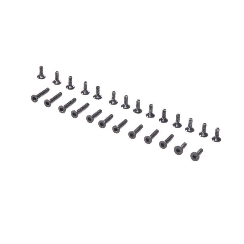 LOS216004 Losi Screw Set, Flat Head: Mini-T 2.0 LOS216004 Losi Screw Set, Flat Head: Mini-T 2.0