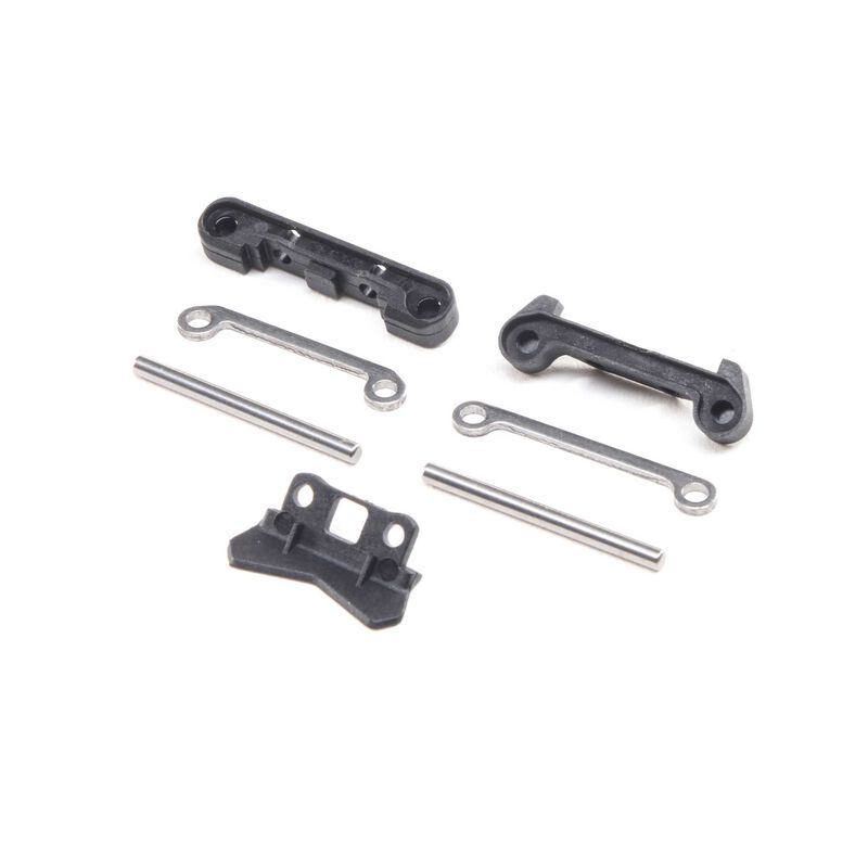 LOS214009 Losi Rear Pivots & Bumper: Mini-T 2.0