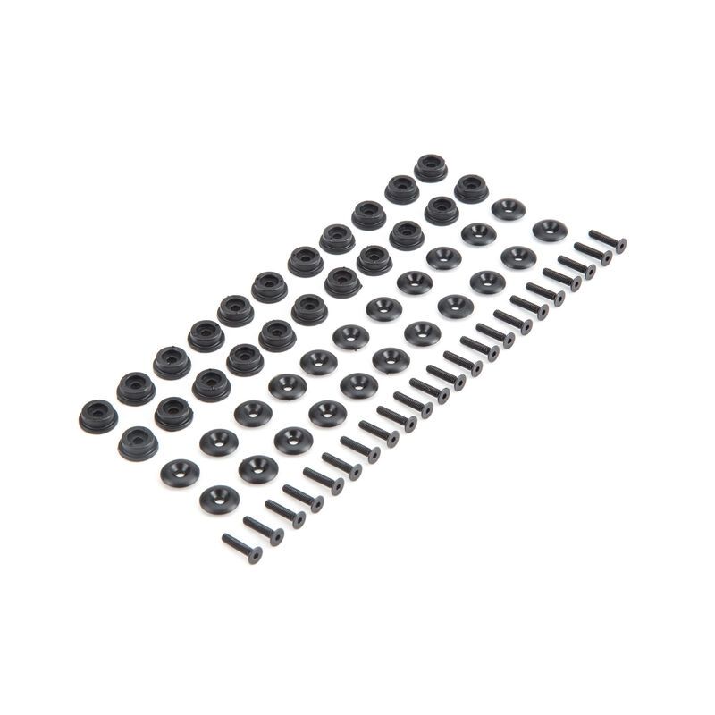 LOS230013 Losi Body Button Base & Top (22): Baja Rey LOS230013 Losi Body Button Base & Top (22): Baja Rey