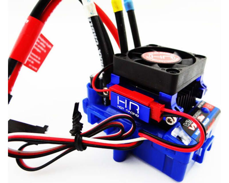 HRAESC303T06 Hot Racing Velineon VXL-3 ESC Heat Sink, High Velocity Fan