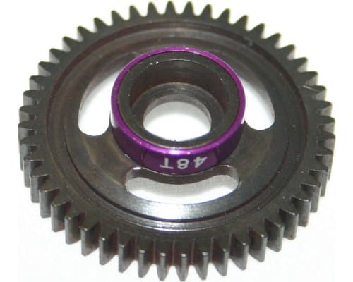 HRASVXS848  Hot Racing Steel Spur Gear, 48 Tooth, Purple, for Traxxas 1/16 Scale