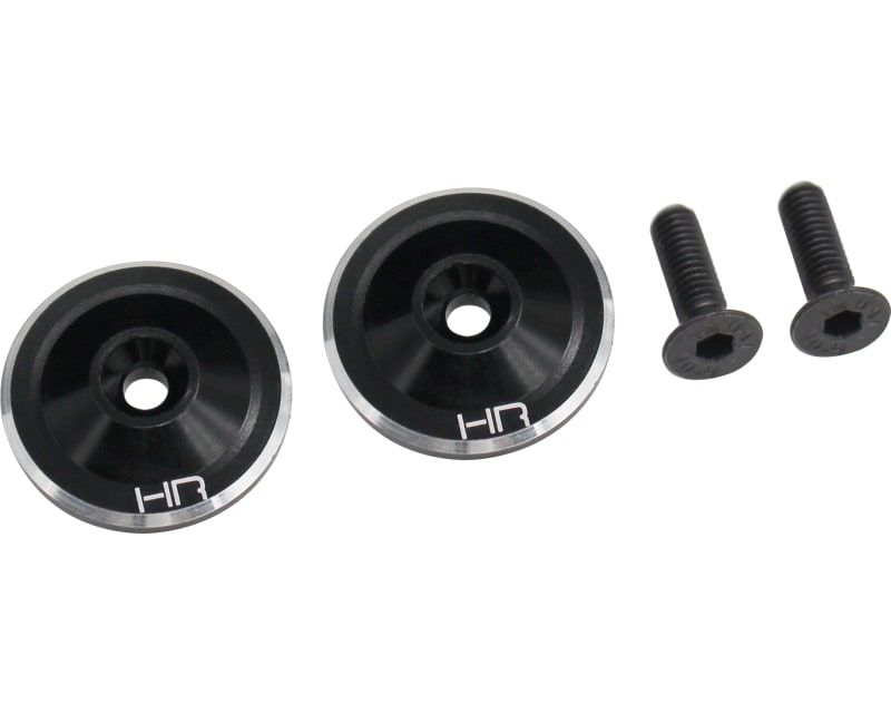 HRAAON40U01 Hot Racing Black large Wing Button Aluminum (2)
