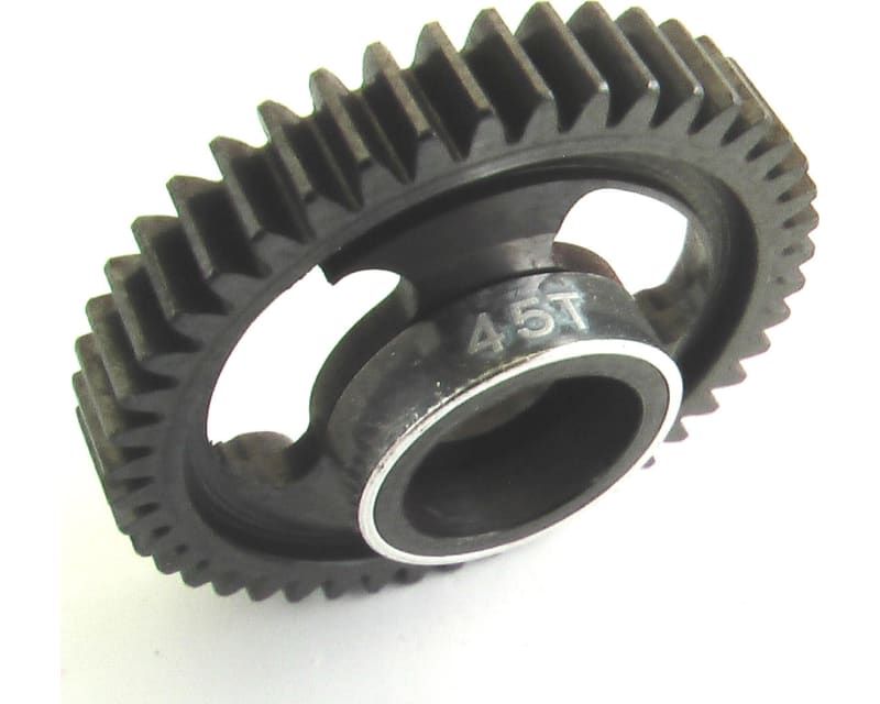 HRASVXS845 Hot Racing Steel Spur Gear, 45 Tooth, Silver, for Traxxas 1/16 Scale HRASVXS845 Hot Racing Steel Spur Gear, 45 Tooth, Silver, for Traxxas 1/16 Scale