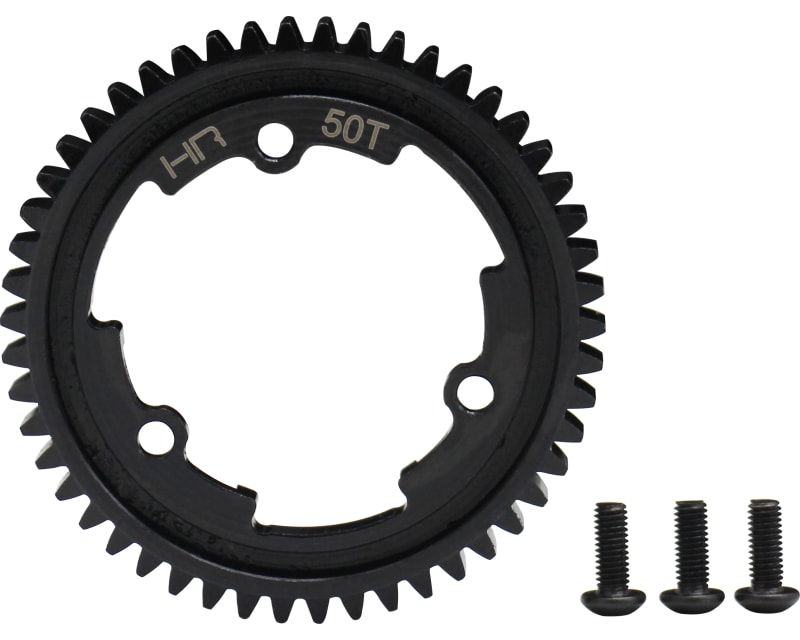 HRAERVT50M01 Hot Racing E Revo 2.0/X-Maxx/XO-1 Steel Mod 1 Steel Spur Gear (50T)