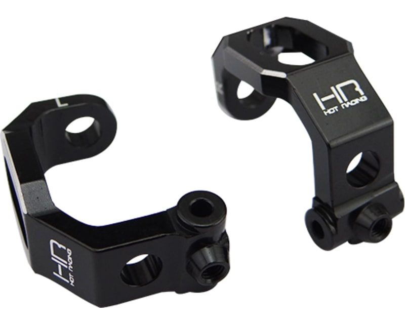 HRATRF1901 Hot Racing Traxxas 4-Tec 2.0 Aluminum Caster Blocks (Black) (2)