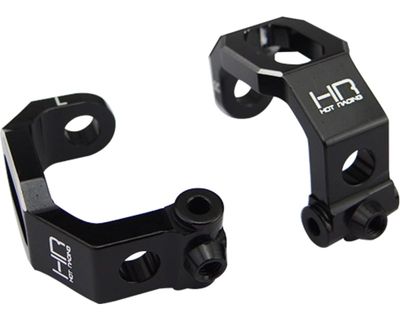 HRATRF1901 Hot Racing Traxxas 4-Tec 2.0 Aluminum Caster Blocks (Black) (2)