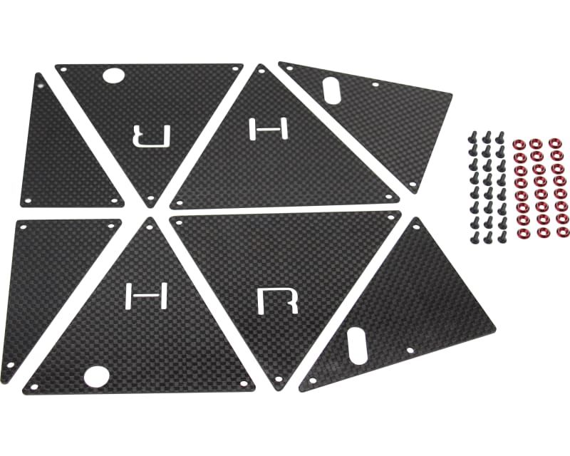 HRATUDR14G Hot Racing Traxxas Unlimited Desert Racer Carbon Inner Side Panels