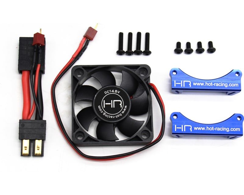 HRAXMX505F08 Hot Racing 50mm Monster Blower Motor Cooling Fan, for Traxxas X Maxx 8S