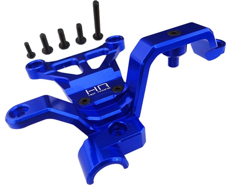 HRAXMX12M06 Hot Racing Aluminum Front Steering Brace, for Traxxas X-Maxx, Blue