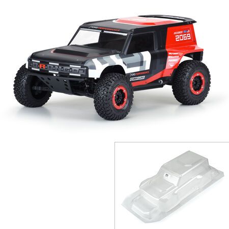 PRO3586-00 Pro-Line 1/10 Ford Bronco R Clear Body: Short Course