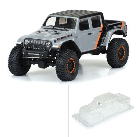 PRO353500 Pro-Line 2020 Jeep Gladiator Clear Body 12.3 WB Crawlers