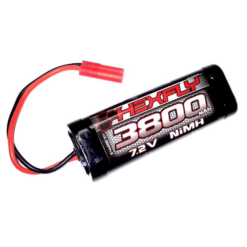 RER03495 Redcat Racing 3800 Ni-MH Battery -7.2V with Banana 4.0 Connector