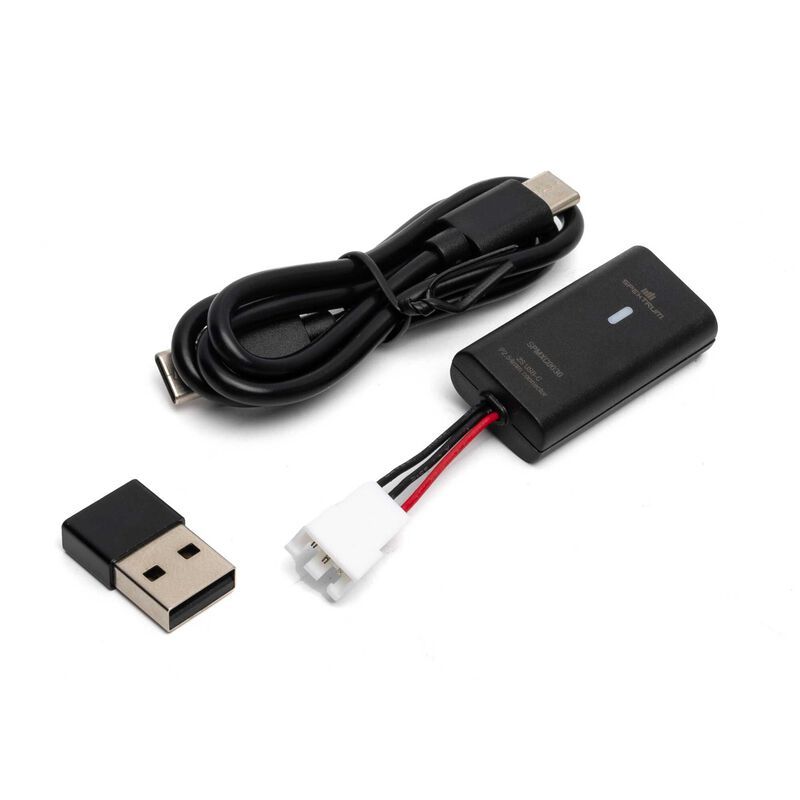 SPMXC0030 Spektrum 2S PH2.54 JST-XH 3-pin USB-C 500mAh Charger