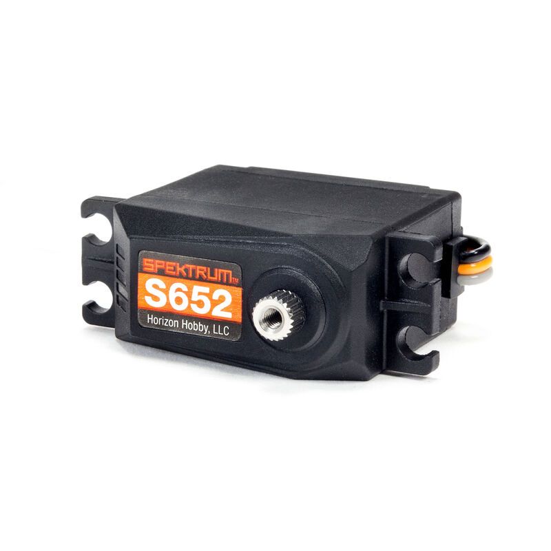 SPMS652 Spektrum 18Kg Servo, Steel Gear (229oz-in, 16.49kg-cm at 6v, 263oz-in, 18.94kg-cm at 7.2v)