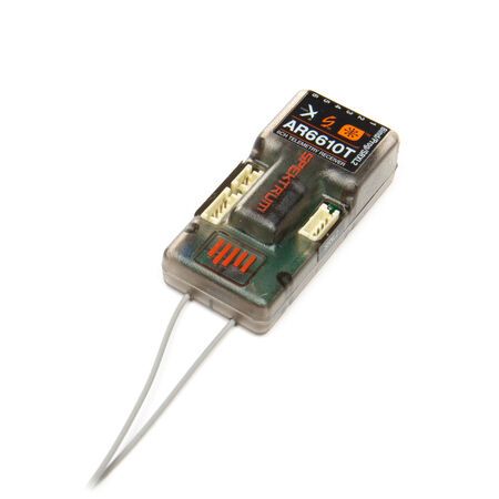 SPMAR6610T Spektrum AR6610T 6 Channel DSMX Telemetry Receiver