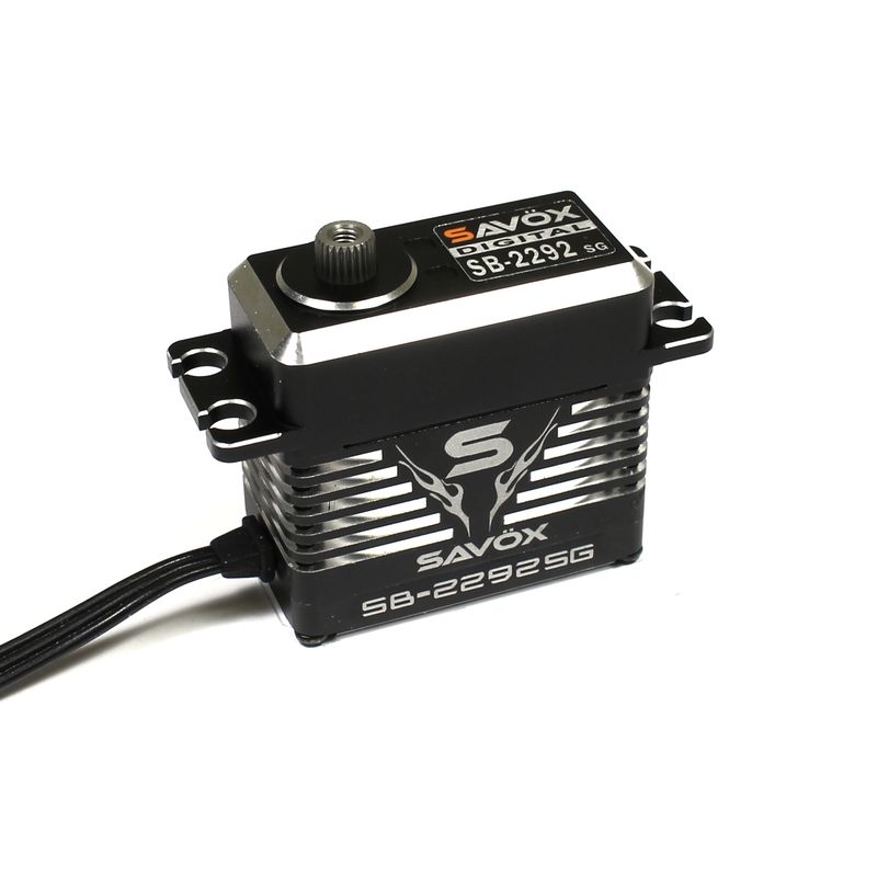 SAVSB2292SG Savox Monster Performance, Brushless Servo 0.055sec / 624.9oz @ 8.4v - Black Edition