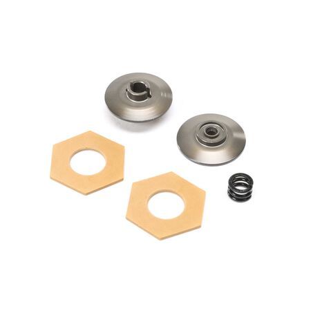 TLR312002 Team Losi Racing Grooved Slipper Plate Set: Mini-B, BL