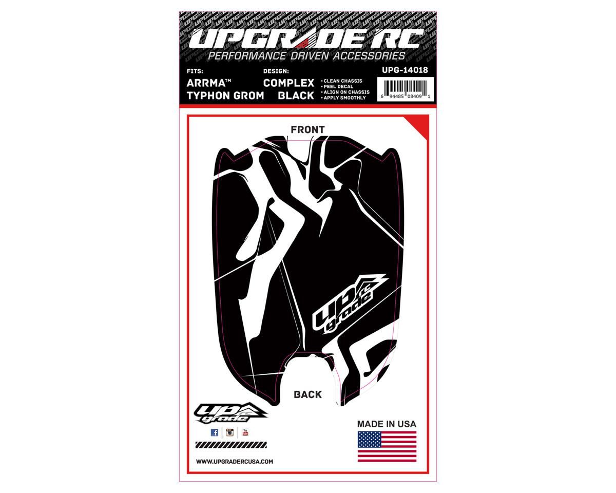 UPG-14018 UpGrade RC Chassis Protector for ARRMA™ Typhon Grom (Complex Black) (1)