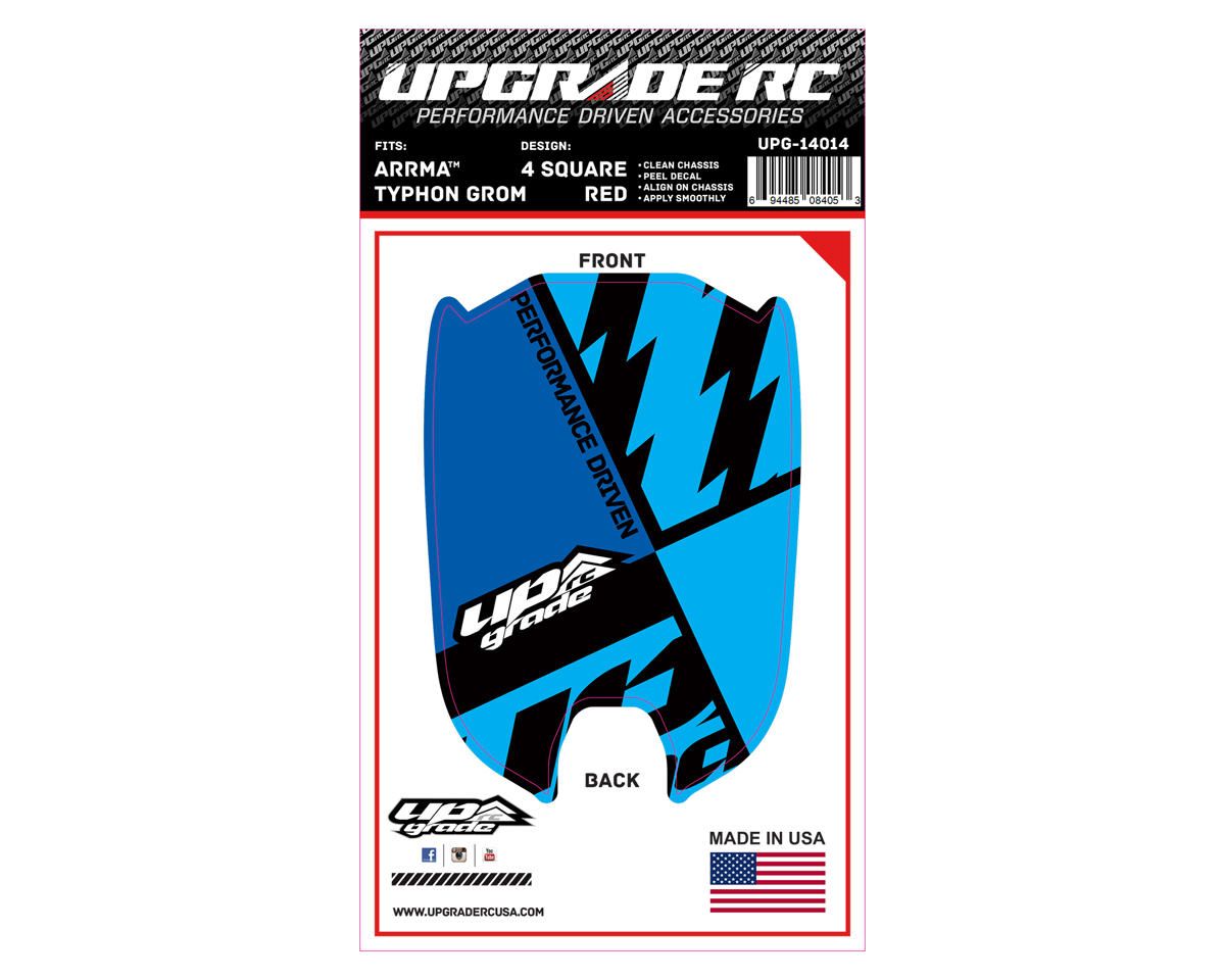 UPG-14014 UpGrade RC Chassis Protector for ARRMA™ Typhon Grom (4 Square)(1)