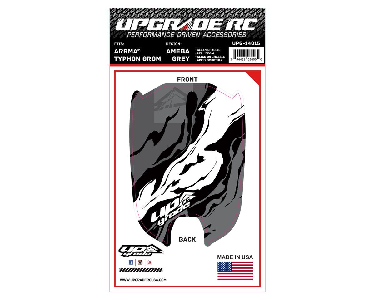 UPG-14015 UpGrade RC Chassis Protector for ARRMA™ Typhon Grom (Ameba Grey) (1)