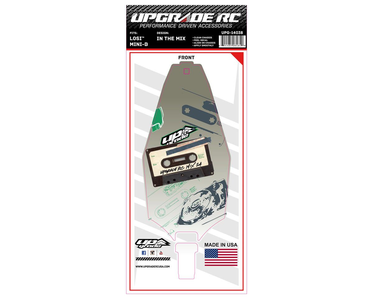UPG-14038 UpGrade RC Chassis Protector for Losi™ Mini-B (In The Mix) (1)