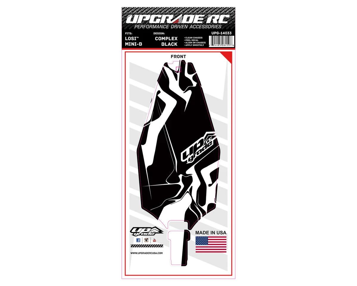 UPG-14033 UpGrade RC Chassis Protector for Losi™ Mini-B (Complex Black) (1)