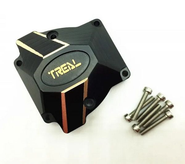 TREAL Heavy Weight Brass Differential Cover 75g for Redcat GEN8 and Ascent Crawler
