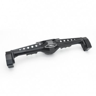 TREAL Capra Front Axle Housing CNC Solid Billet Aluminum 7075 One-Piece Design (Black)