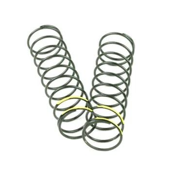 TKR6032B Tekno RC Shock Spring Set (rear, 1.5 x 10.0T, 3.59lb/in, 83mm, yellow)