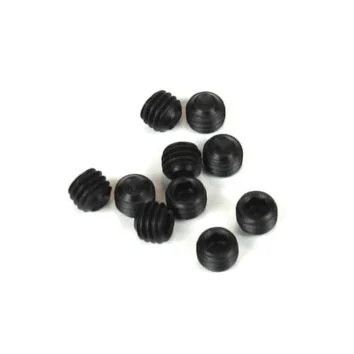 TKR1603 Tekno RC M5x4mm Set Screws (black, 10pcs)