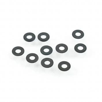 TKR1264 Tekno RC M2.6×6.0x0.5mm Washer (black, 10pcs)