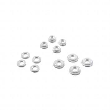 TKR6195 Tekno RC Shock Shaft Guide Set (precision molded, POM, for 16mm shocks)