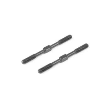 TKR9123 Tekno RC Turnbuckle (M4 thread, 50mm length, 4mm adjustment, 2pcs)