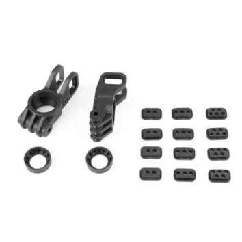 TKR9054A Tekno RC Rear Hubs and Bearing Spacers L/R, EB/NB48 2.1