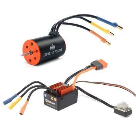 SPMXSEMC14 Spektrum  Firma 30A Brushless Smart ESC / 4500Kv Motor Combo: Minis