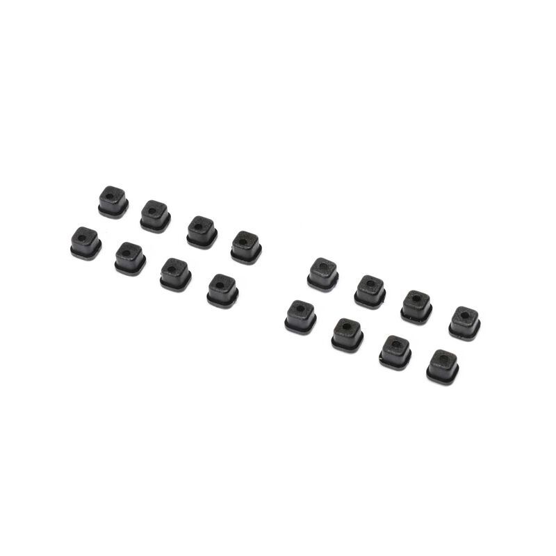 TLR314006 Team Losi Racing Insert Set, Adjustable Pivot: Mini-B, Drag Car