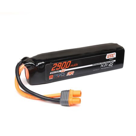 SPMX-1067 Spektrum 14.8V 2900mAh 4S 120C Smart G2 Pro Air LiPo Battery: IC3