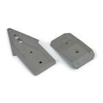 PRO639505 Pro-Line Bash Armor Front/Rear Skid Plates (Stone Gray) for ARRMA 3S Vehicles