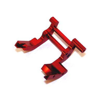 SPTST3677R ST Racing Concepts CNC Machined Aluminum Rear Motor Guard for Traxxas cars/trucks (Red)