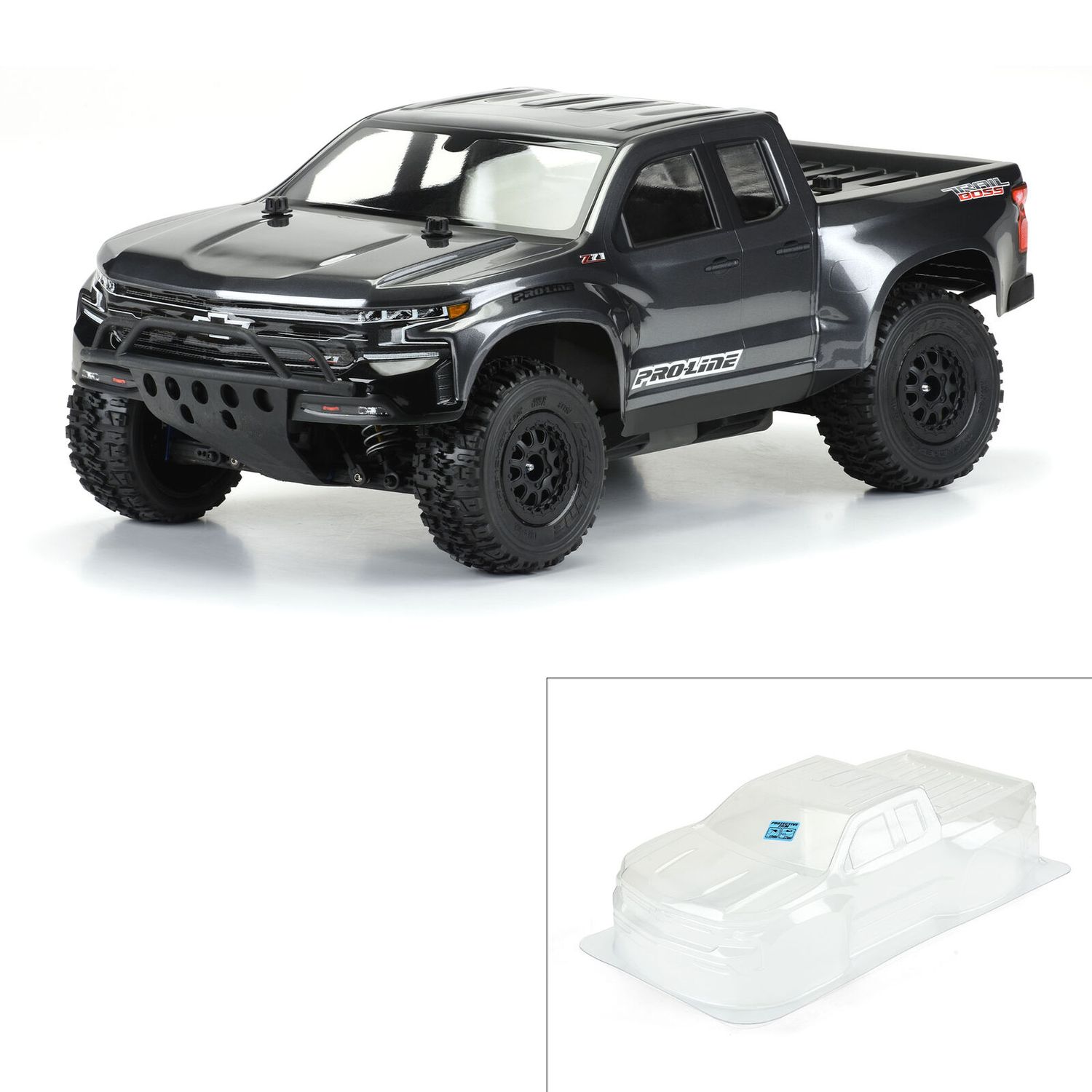 PRO3512-00 Pro-Line 2019 Chevy Silverado Z71 Trail Boss Clr Body:SLH PRO3512-00 Pro-Line 2019 Chevy Silverado Z71 Trail Boss Clr Body:SLH