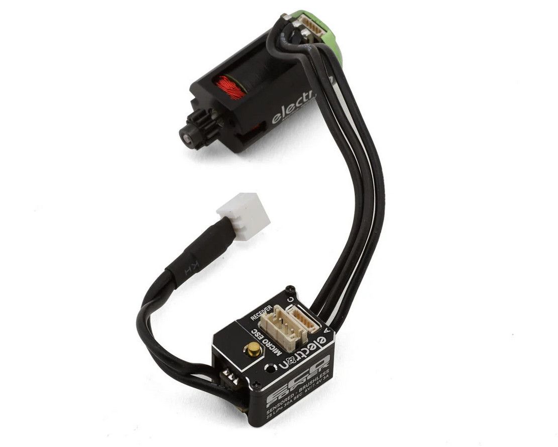 ECP-8050 EcoPower ECP-8050 EcoPower "Electron" Micro 24 Brushless Upgrade Combo (Sensored ESC & Motor) For Losi Micro-B/T