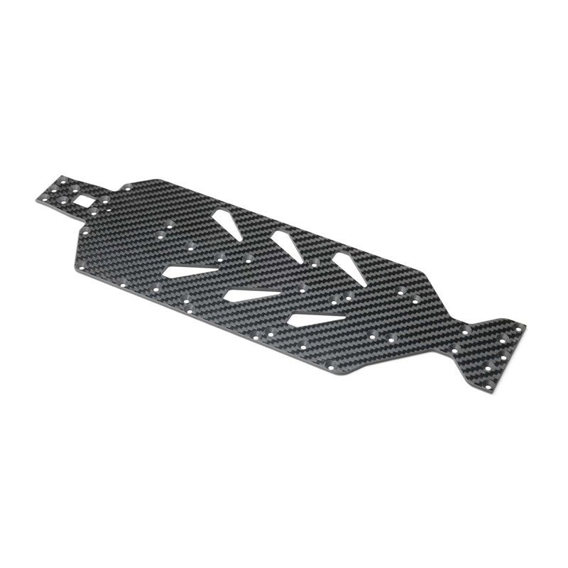 TLR-1065 Team Losi Racing Carbon Fiber Chassis, 2.5mm: 22S Sprint