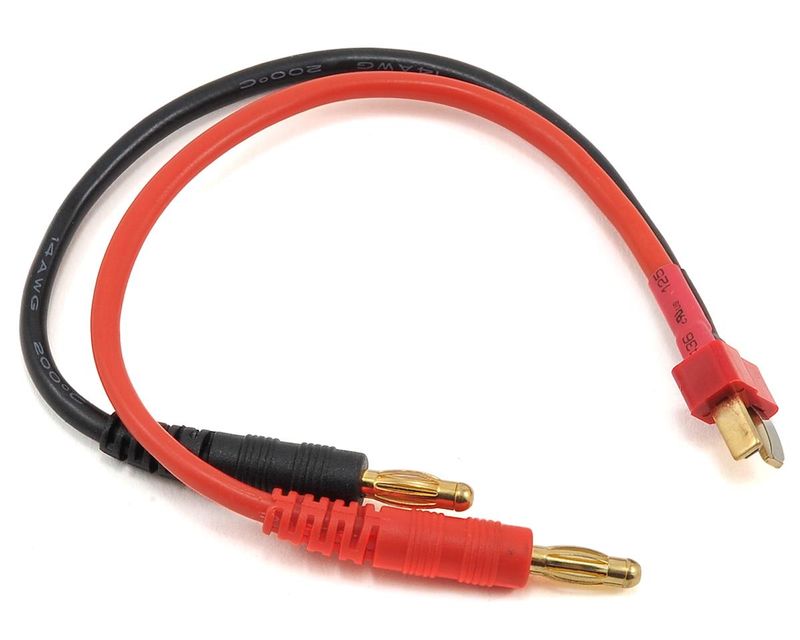 PTK-5216 ProTek RC Heavy Duty T-Style Ultra Plug Charge Lead (Male to 4mm Banana)