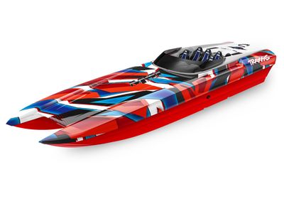 TRA57046-4 Traxxas DCB M41 Widebody: Brushless 40' Race Boat with TQi Traxxas Link Enabled 2.4Ghz Radio System & Traxxas Stability Management (TSM) TRA57046-4 Traxxas DCB M41 Widebody: Brushless 40' Race Boat with TQi Traxxas Link Enabled 2.4Ghz Radio System & Traxxas Stability Management (TSM)