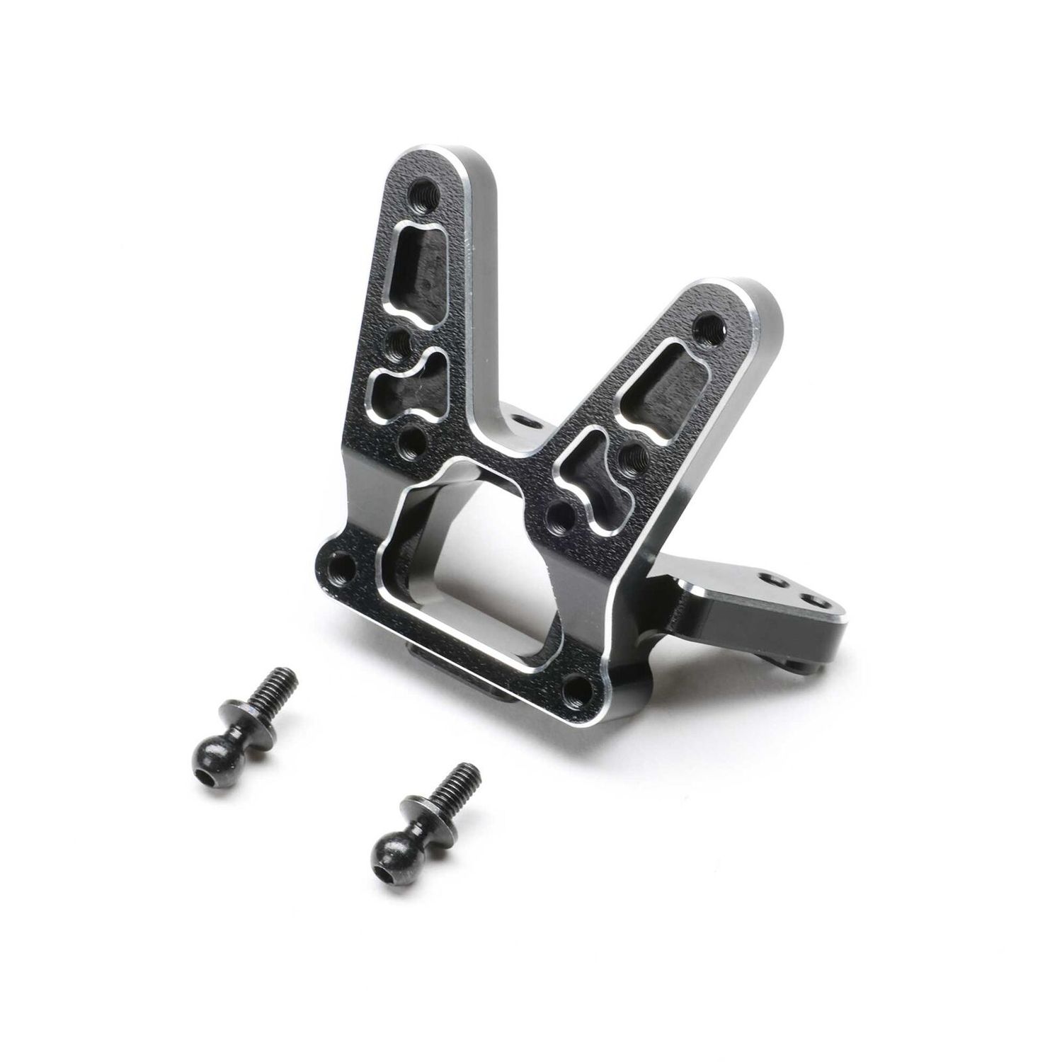 TLR-1072 Team Losi Racing Rear Bulkhead, Aluminum, Black: 22S Sprint