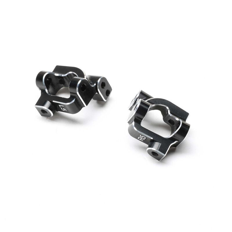 TLR-1070 Team Losi Racing Caster Block Set, 5 Deg, Aluminum: 22S Sprint