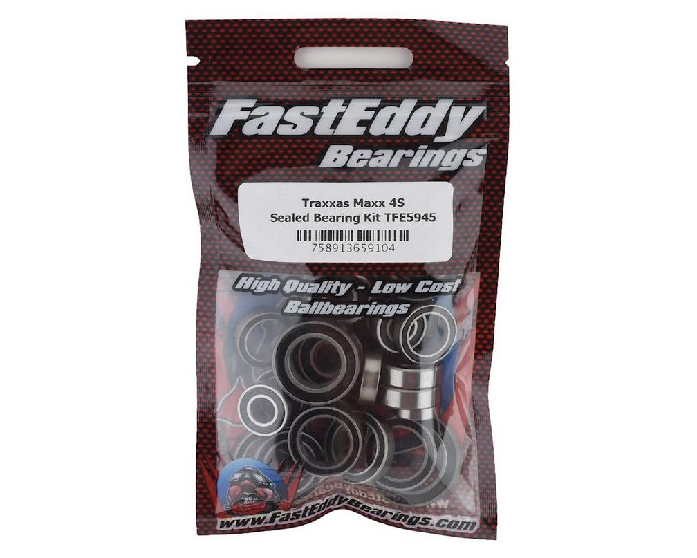 TFE5945 Team FastEddy's Traxxas Maxx 4S Sealed Bearing Kit