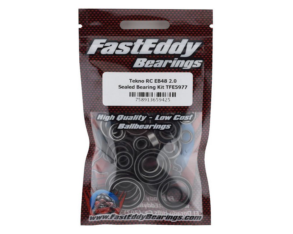 TFE5977 Team FastEddy Bearings Tekno RC EB48 2.0 Sealed Bearing Kit