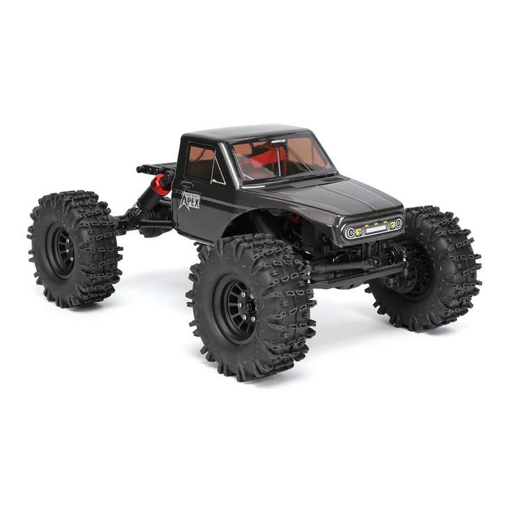RER42222 Redcat Racing Ascent-18 APEX - 1/18 Scale Brushless Electric Rock Crawler (Dark Metallic Gray)