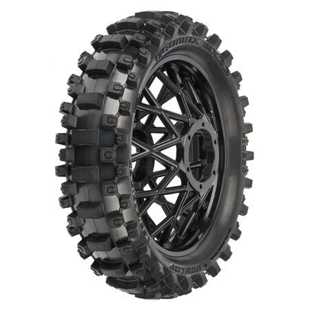 PRO1023010 Pro-Line Racing Dunlop Geomax MX33 V2 Bead CR4 Rear Tire MTD Bullyspoke Black: Promoto-MX